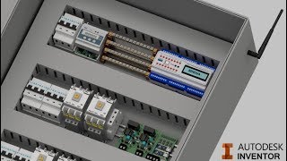 Electrical Panel 3D Design [upl. by Attela481]