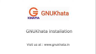 GNUKhata Download and Installation Process  English [upl. by Onahpets]