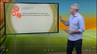 Qual a quantidade ideal de ração para cada fase de criação da Tilápia – Globo Rural  091218 [upl. by Adnuahsar916]