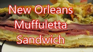 Italian Muffuletta sandwich recipe [upl. by Allen]