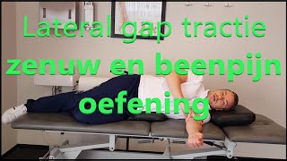 Lateral gap oefeningen voor lage rugpijn zenuwpijn en beenpijn neuroforamen [upl. by Ainollopa]