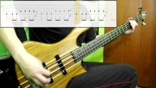 Nirvana  Smells Like Teen Spirit Bass Cover Play Along Tabs In Video [upl. by Ycram]