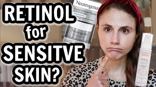 How to use RETINOL if you have SENSITIVE SKIN Dr Dray [upl. by Rustin]