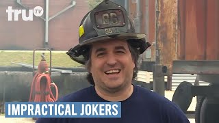 Impractical Jokers  The Fire Academy Punishment  truTV [upl. by Oiramal]