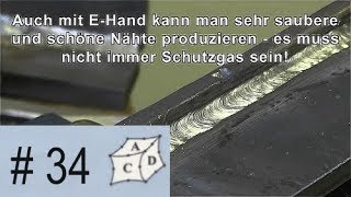 Elektroden Handschweißen Baustahl [upl. by Assenat108]