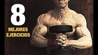 Los 8 Mejores Ejercicios Con Mancuernas ¡TRABAJA CADA MUSCULO [upl. by Adnwahsat]