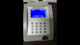 McKesson 120 Urine Analyzer [upl. by Flavia]