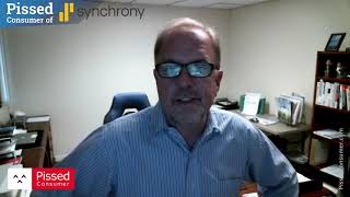 Synchrony Bank needs to be investigated by the FTC  Pissed Consumer Interview [upl. by Groos384]