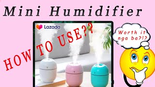 How to use Humidifier [upl. by Nealon]