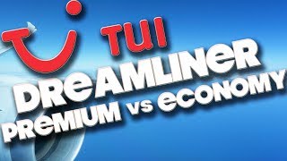 TUI DREAMLINER  PREMIUM Vs ECONOMY  GATWICK TO ORLANDO [upl. by Pavla]