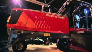 AGCO Windrower on the Machinery Show [upl. by Airpac]