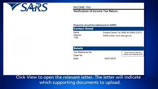 SARS eFiling  How to Submit Documents [upl. by Nina]