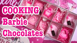 COOKING Barbie Chocolates♡AZUSA BARBIE [upl. by Killian480]