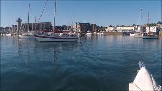 Wayfarer dinghy cruise  Falmouth Helford and The Lizard June 2017 part 2 [upl. by Sel270]