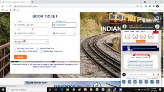 IRCTC Seat availability  How to check train seat availability  Check train berth availability [upl. by Sutphin702]