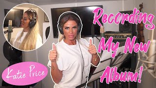 KATIE PRICE RECORDING MY NEW ALBUM [upl. by Dyanne979]