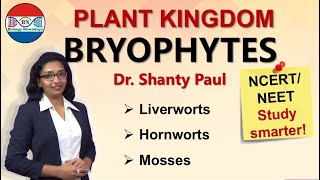 Bryophytes Plant kingdom [upl. by Maida]