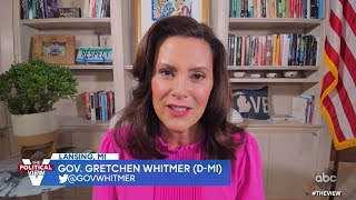 Gretchen Whitmer on Foiled Plan To Kidnap Her  The View [upl. by Ylrebmi]