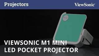 ViewSonic M1 Mini UltraPortable LED Pocket Projector [upl. by Duval]