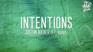 Justin Bieber  Intentions Lyrics ft Quavo [upl. by Sosthena]