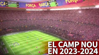 Así será el increíble Camp Nou en el 20232024 [upl. by Nibuz93]