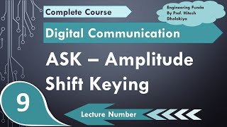 Amplitude Shift Keying ASK Basics Definition Waveform Bandwidth Modulation and Demodulation [upl. by Thrasher]