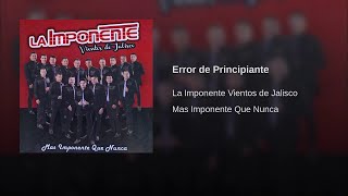 LaImponente  Error de Principiante Audio Oficial [upl. by Renckens]