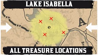 All Lake Isabella Treasure Map Location [upl. by Pascale219]