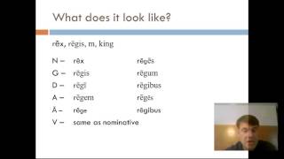 Latin Third Declension Nouns Wheelock 7 [upl. by Aiclef731]