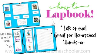 How to Lapbook Tutorial [upl. by Anilrats]