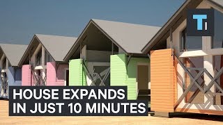 This expanding house is ready in 10 minutes [upl. by Gabel42]