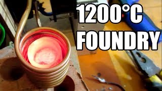 How to make foundry for casting metals [upl. by Sou]