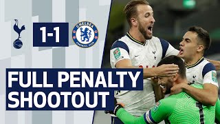 SPURS 11 CHELSEA  FULL PENALTY SHOOTOUT  Dier Lamela Højbjerg Lucas amp Kane all score [upl. by Sandro318]