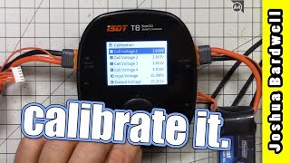 Calibrate ISDT Battery Charger Voltage  HOW TO [upl. by Navoj711]