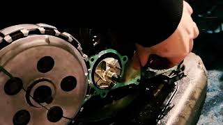 Project Vulcan  Changing Kawasaki VN800 clutch plates [upl. by Aarika2]