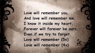 Selena Gomez  Love will remember lyrics [upl. by Dylana]