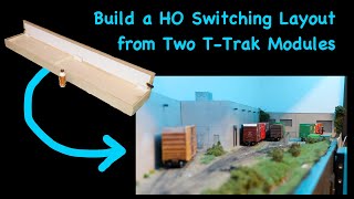 Build an HO Switching Layout from TTrak Modules [upl. by Edwine]