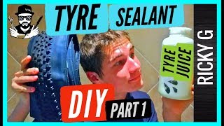 How to Make Tubeless MTB Tire Sealant  BEST DIY Recipe [upl. by Pavlov]