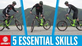 Five Essential Skills To Master On Your Mountain Bike [upl. by Wahs]