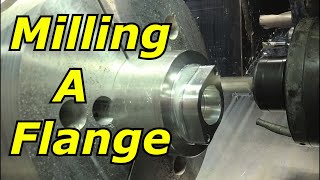 Mazatrol Programming Tutorial CNC Milling Flange Lathe [upl. by Ramal]