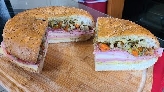 New Orleans Muffuletta Central Grocery Version [upl. by Cath]