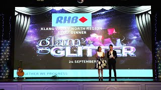 EMCEE VOON RHB Bank Annual Dinner Company Corporate Event [upl. by Hoashis]