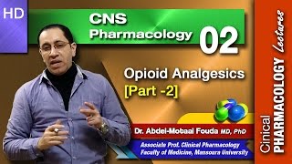 CNS Pharmacology Ar  02  Opioid analgesics Part 2 [upl. by Esialb]