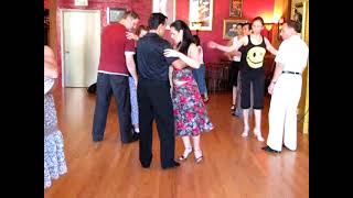 Dance Argentine Tango  VALS LESSON Steps  Oscar Mandagaran amp Georgina Vargas [upl. by Renwick375]