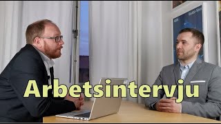 Arbetsintervju exempel och tips [upl. by Ystap]