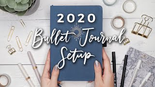 My 2020 Bullet Journal Setup [upl. by Neivad707]