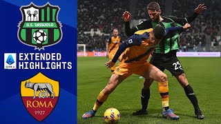 Sassuolo vs Roma Extended Highlights  Serie A  CBS Sports Golazo [upl. by Eiralih169]