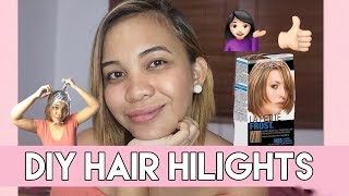 EASY DIY Highlights using L’Oréal Paris La Petite Highlighting Set  LyndzyTIME [upl. by Kazimir]