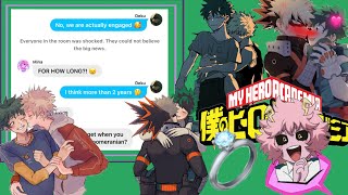 Bakugou and Deku are WHAT • Mha Texting Stories • Future AU • BkDk and more ships • RosieMIlky [upl. by Ailicec]