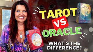 Tarot vs Oracle Cards with Colette BaronReid [upl. by Atikir]